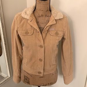 “I’ll Need Cord Or Roy In On This One”  Aeropostale tan lined jacket